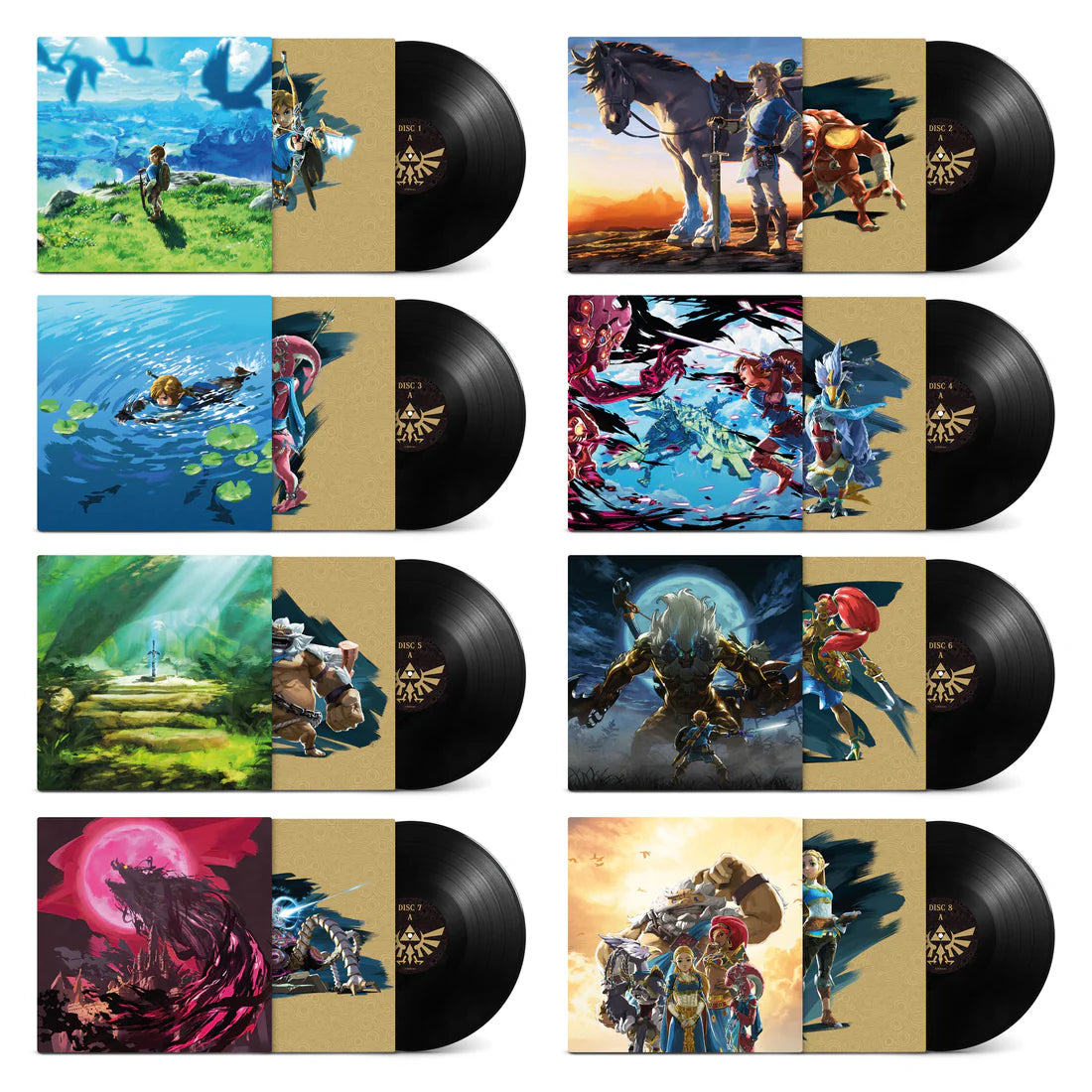 The Legend of Zelda: Breath of the Wild Soundtrack 8xLP Box Set
