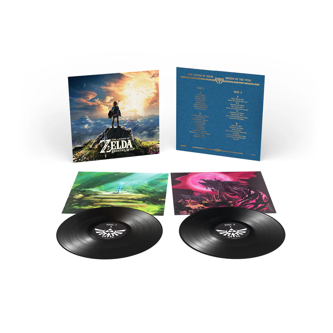 The Legend of Zelda Breath of the Wild Soundtrack Deluxe Double Vinyl