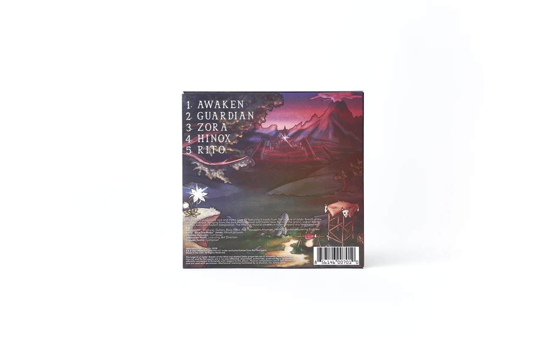 The Wild (Music from The Legend of Zelda: Breath of the Wild) - Ro Panuganti (Compact Disc)