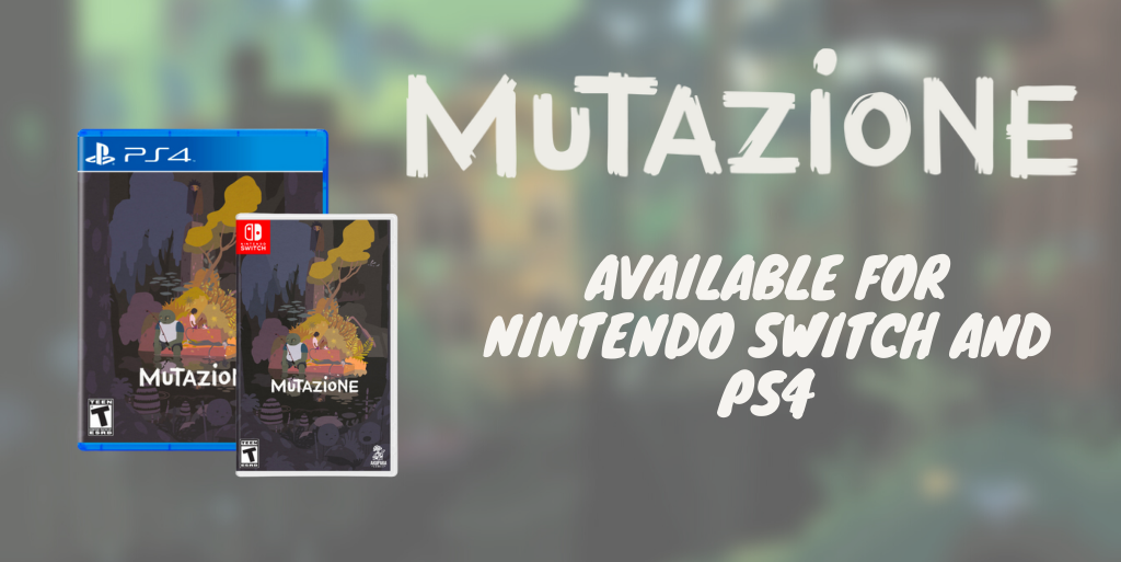 Mutazione - Physical Editions Now Available for PS4 and Switch