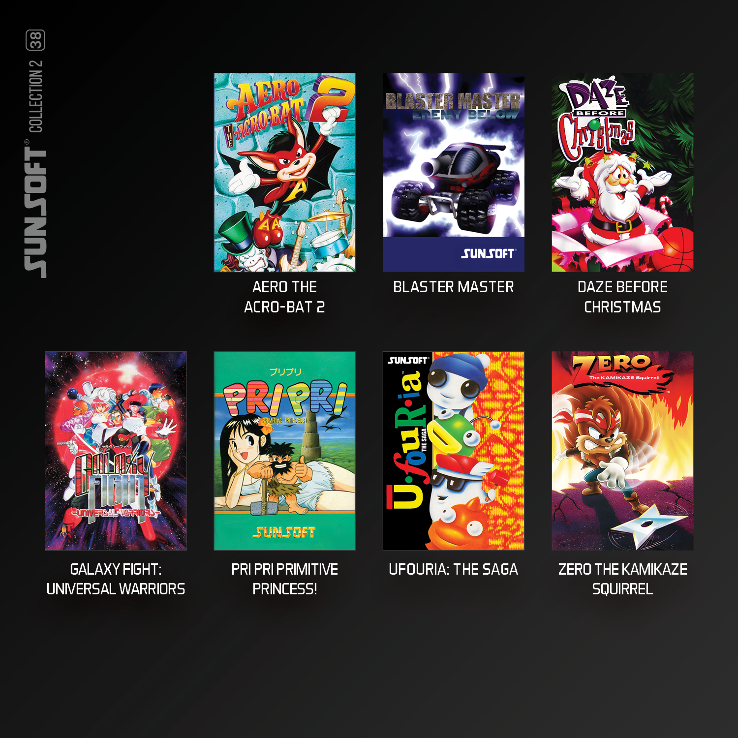  Sunsoft Collection 2 - Evercade Cartridge
