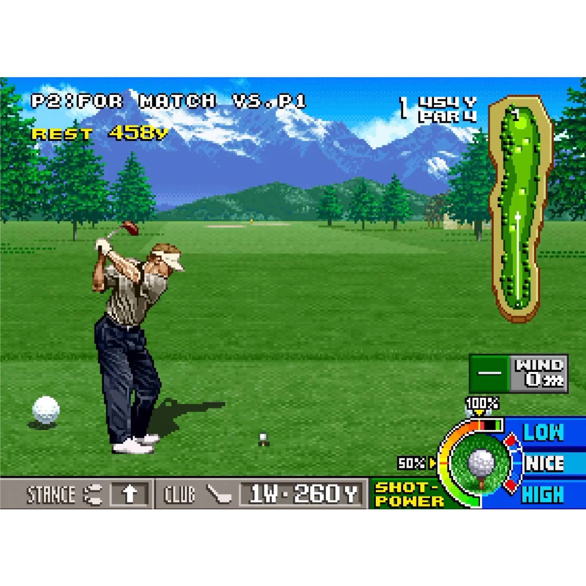 Big Tournament Golf NEO-GEO Cartridge