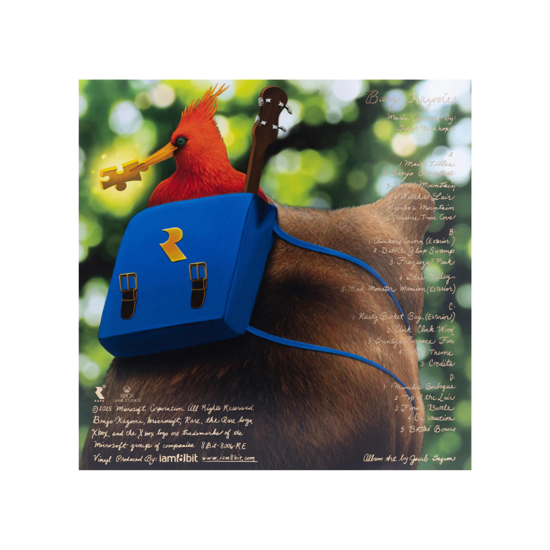 Banjo and Kazooie Vinyl Soundtrack 2xLP