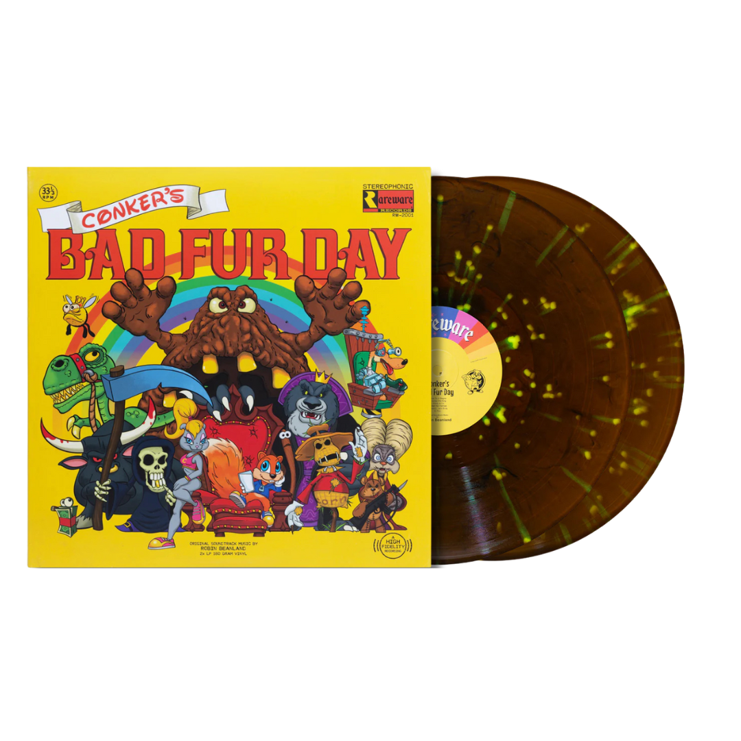 Conker's Bad Fur Day Vinyl Soundtrack 2xLP