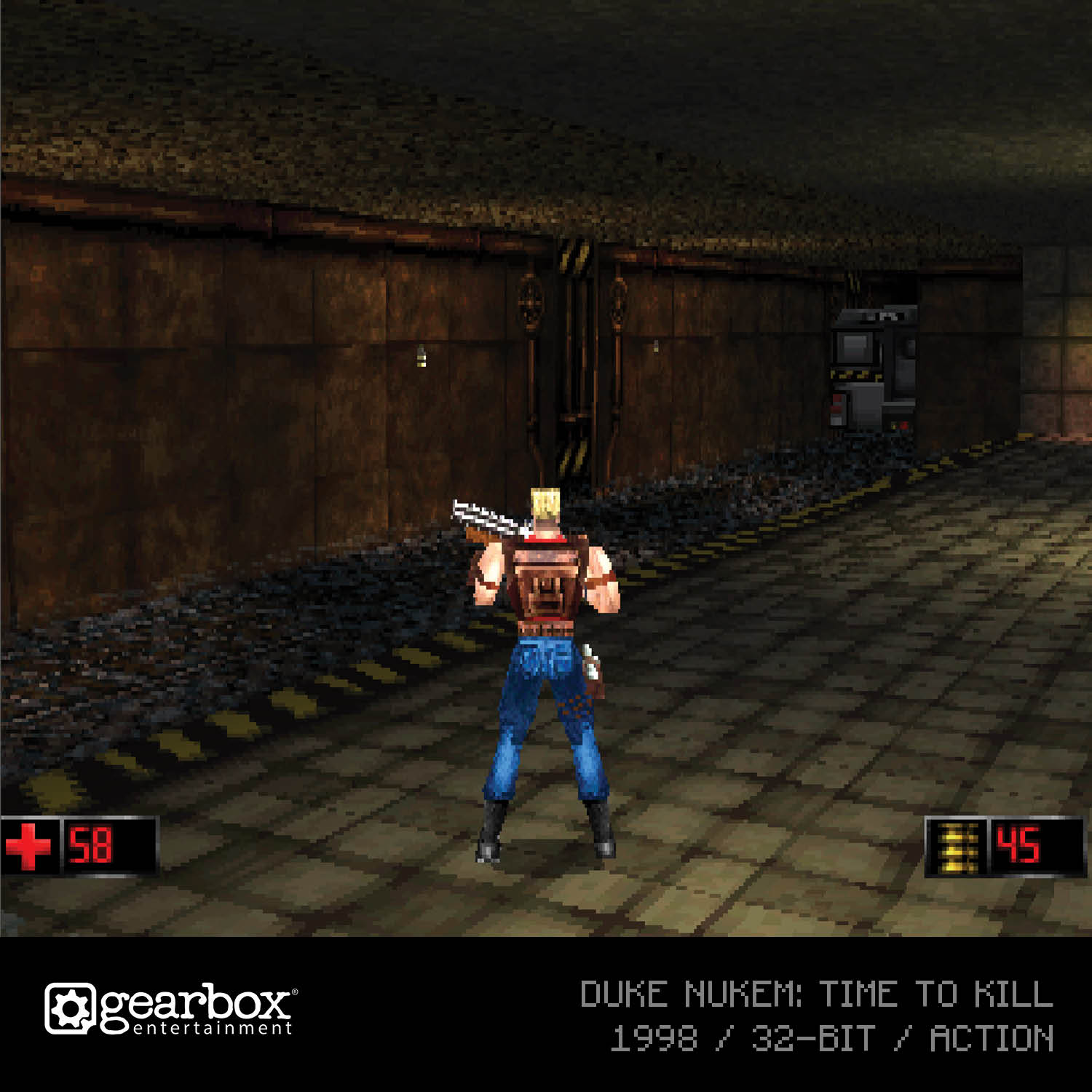 Duke Nukem 2 - Evercade Cartridge
