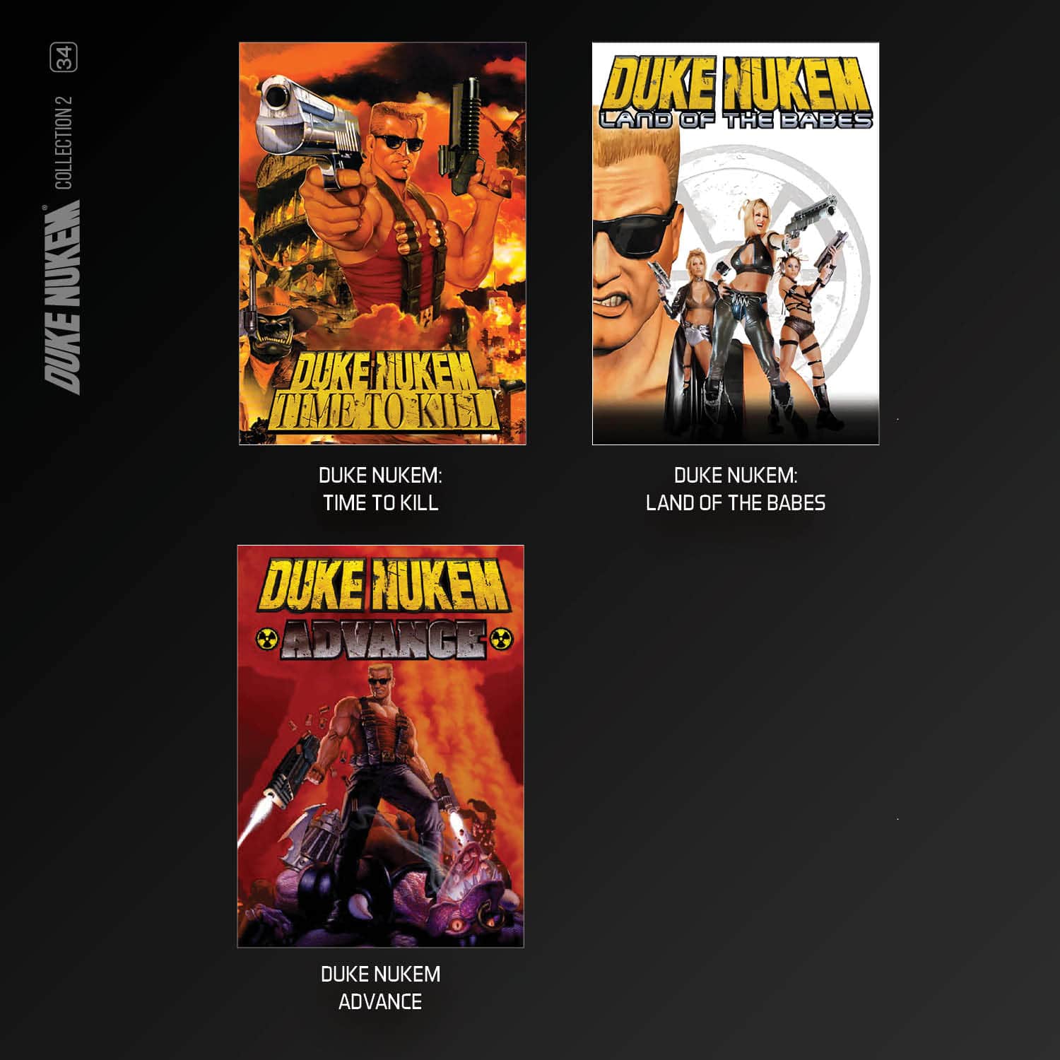 Duke Nukem 2 - Evercade Cartridge