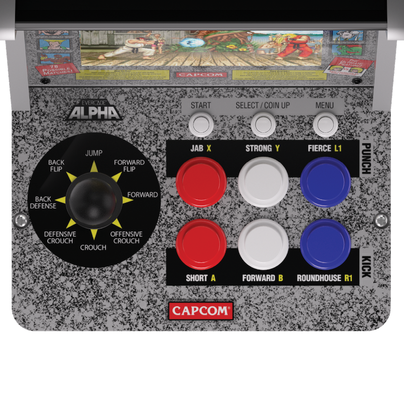 Evercade Alpha Street Fighter™ Bartop