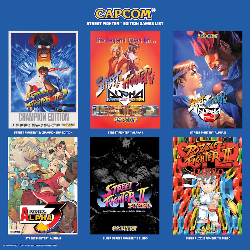 Evercade Alpha Street Fighter™ Bartop