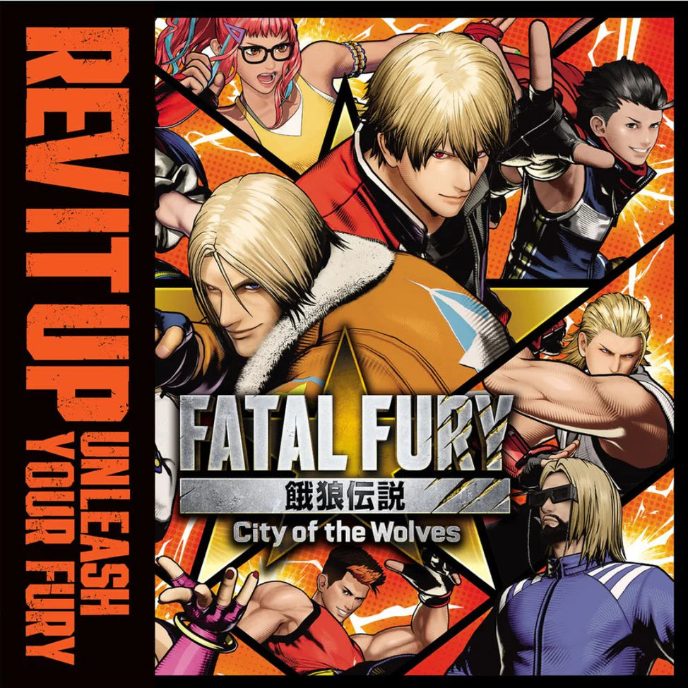 Fatal Fury: City Of The Wolves Video Game Soundtrack 2xLP