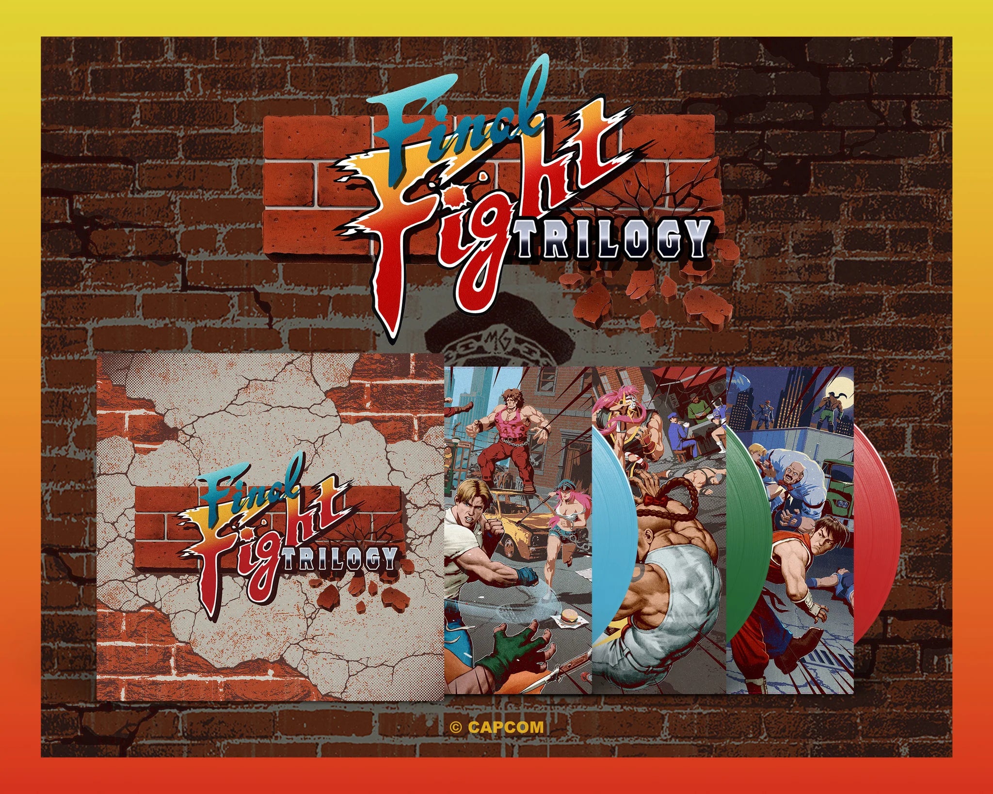Final Fight Trilogy 3xLP Box Set