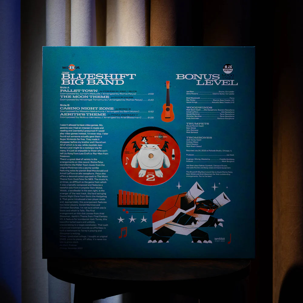 Joystick Jazz: The Blueshift Big Band Plays Iconic Video Game Hits (BONUS LEVEL) Vinyl