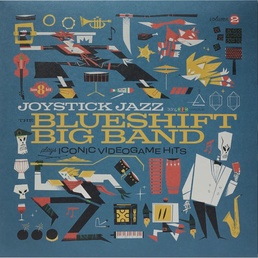 Joystick Jazz: The Blueshift Big Band Plays Iconic Video Game Hits (Vol. 2) Vinyl Soundtrack
