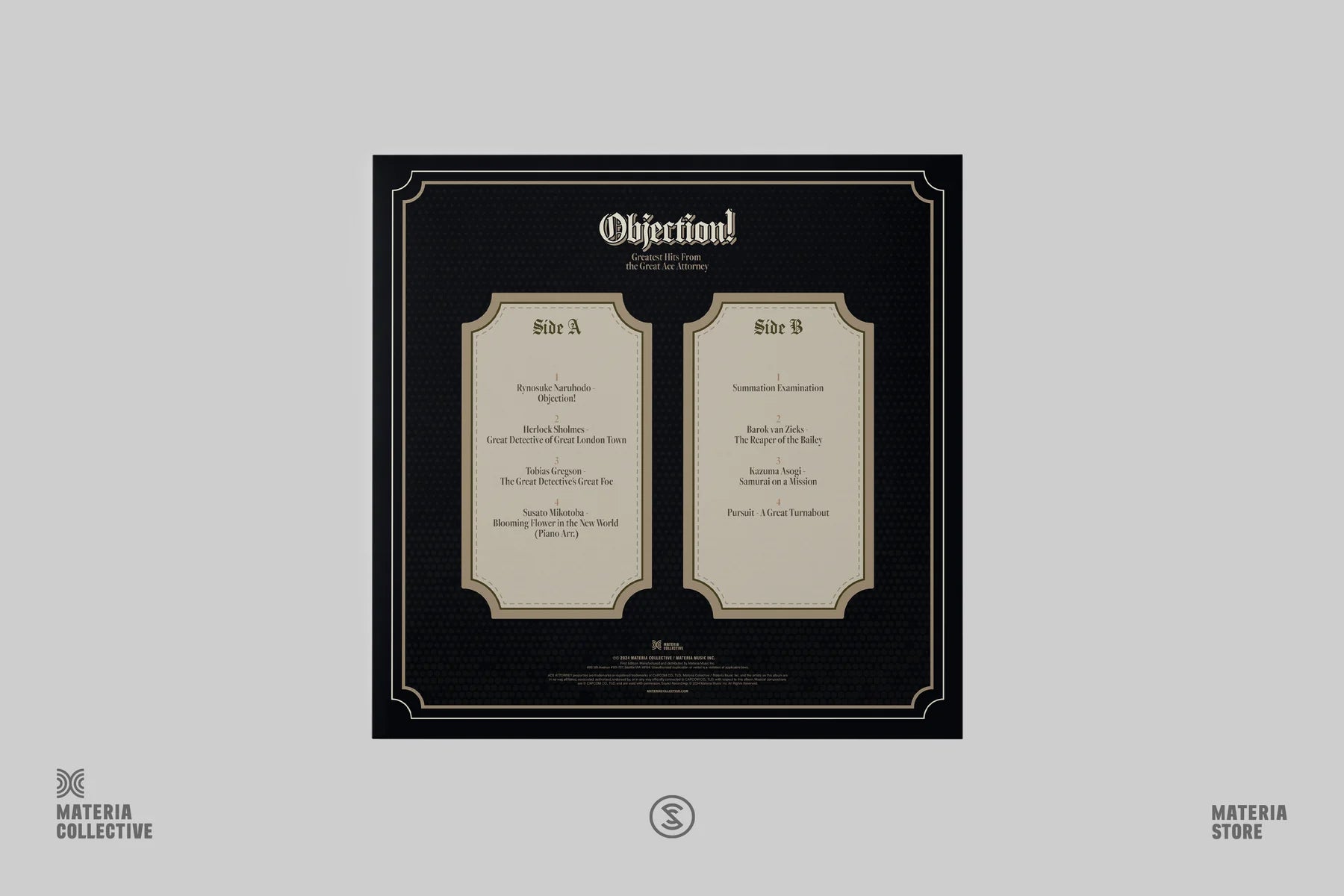 Objection! Greatest Hits of the Great Ace Attorney LP