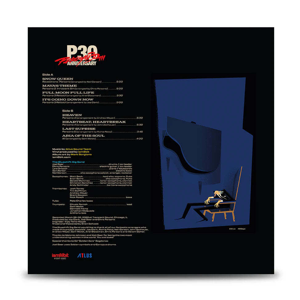 Persona 30th Anniversary Jazz Album LP