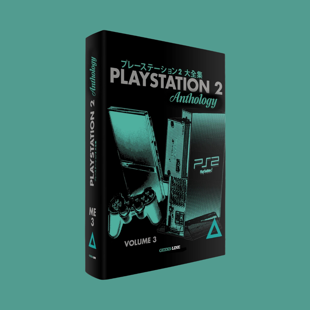 PlayStation 2 Anthology Volume 3 book on a teal background