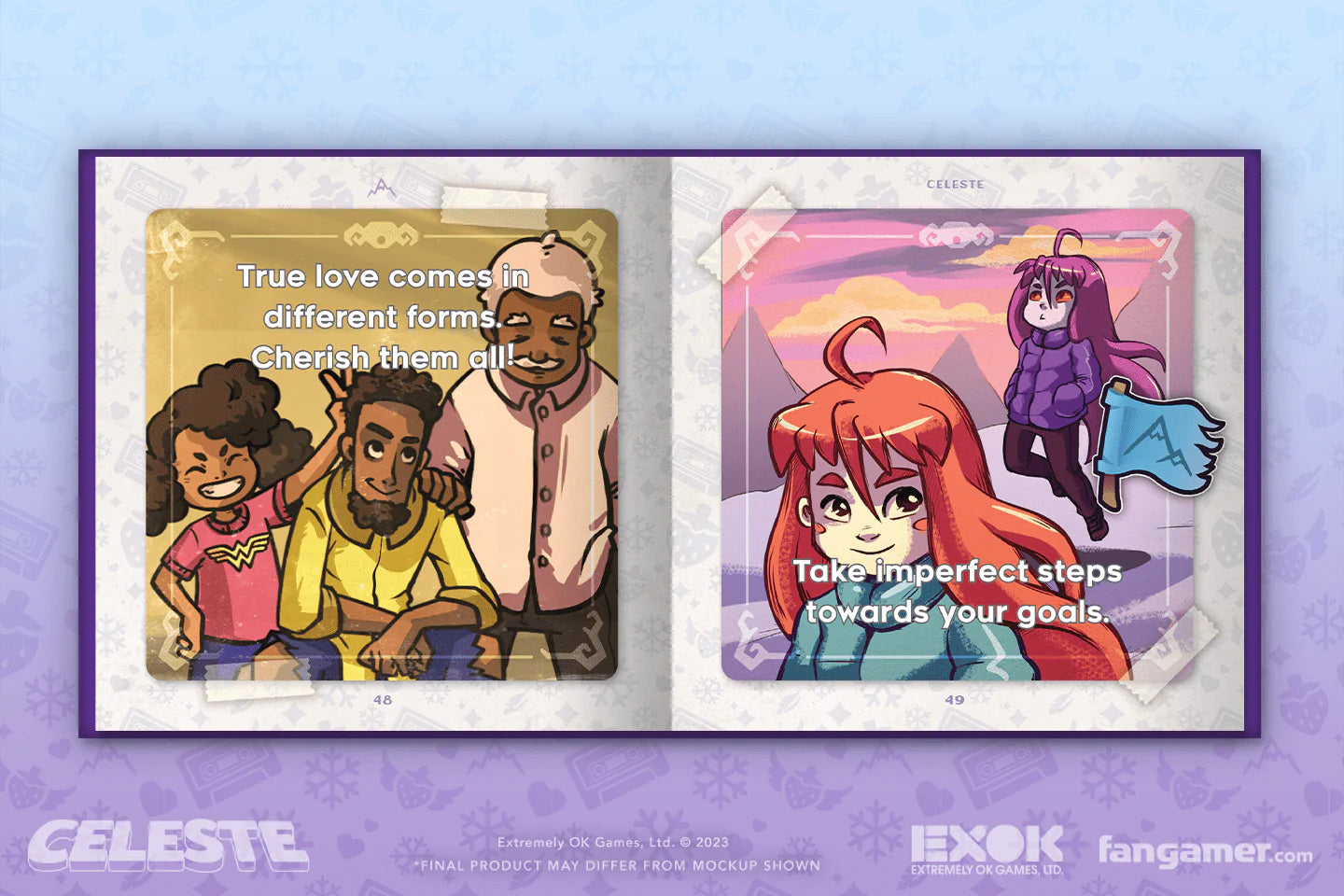 Reflection Art Album and Journal Set (Celeste)