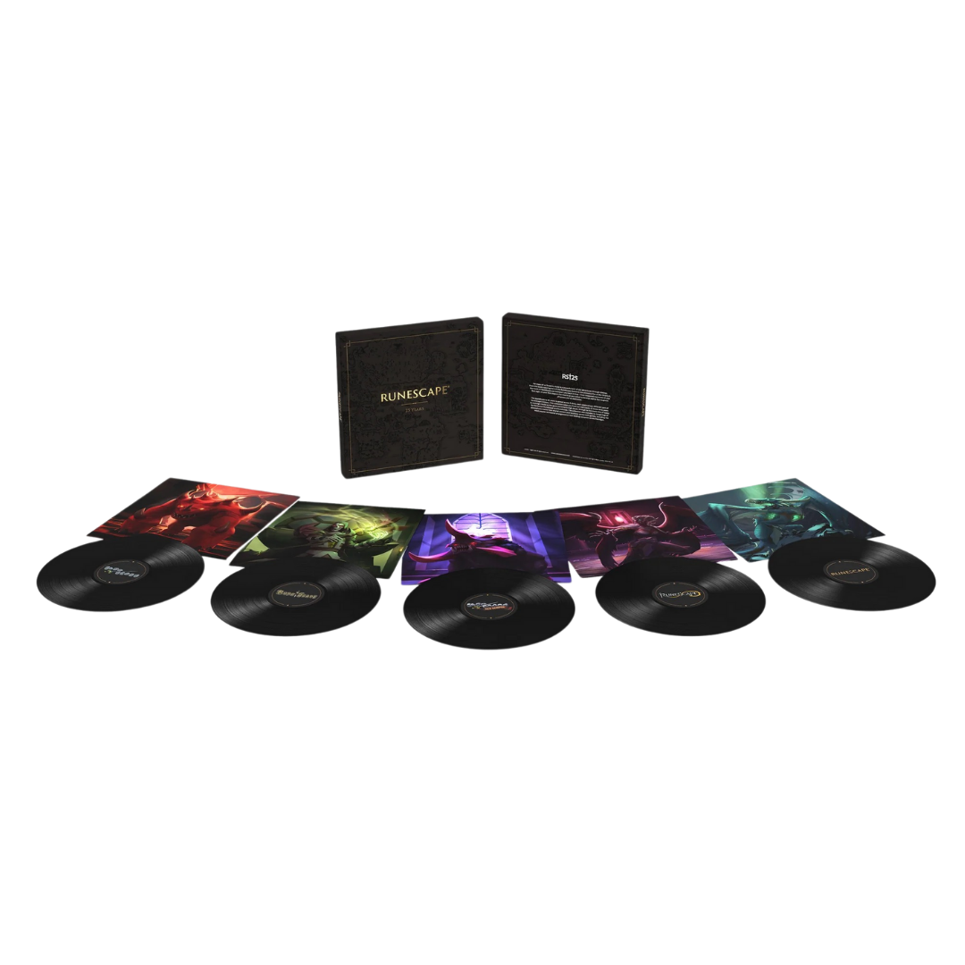 RuneScape: 25 Years Deluxe 5xLP Box Set