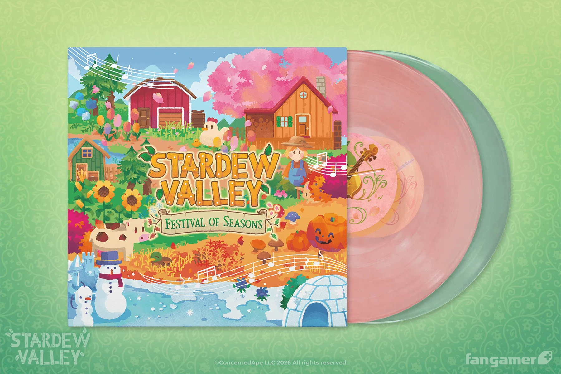 Stardew Valley: Festival of Seasons 2xLP