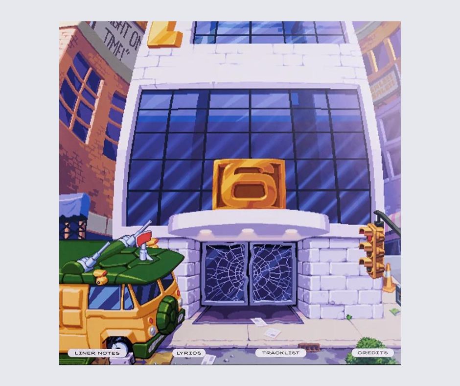 Teenage Mutant Ninja Turtles: Shredder's Revenge (Original Soundtrack) - Tee Lopes (2xLP Vinyl Record)