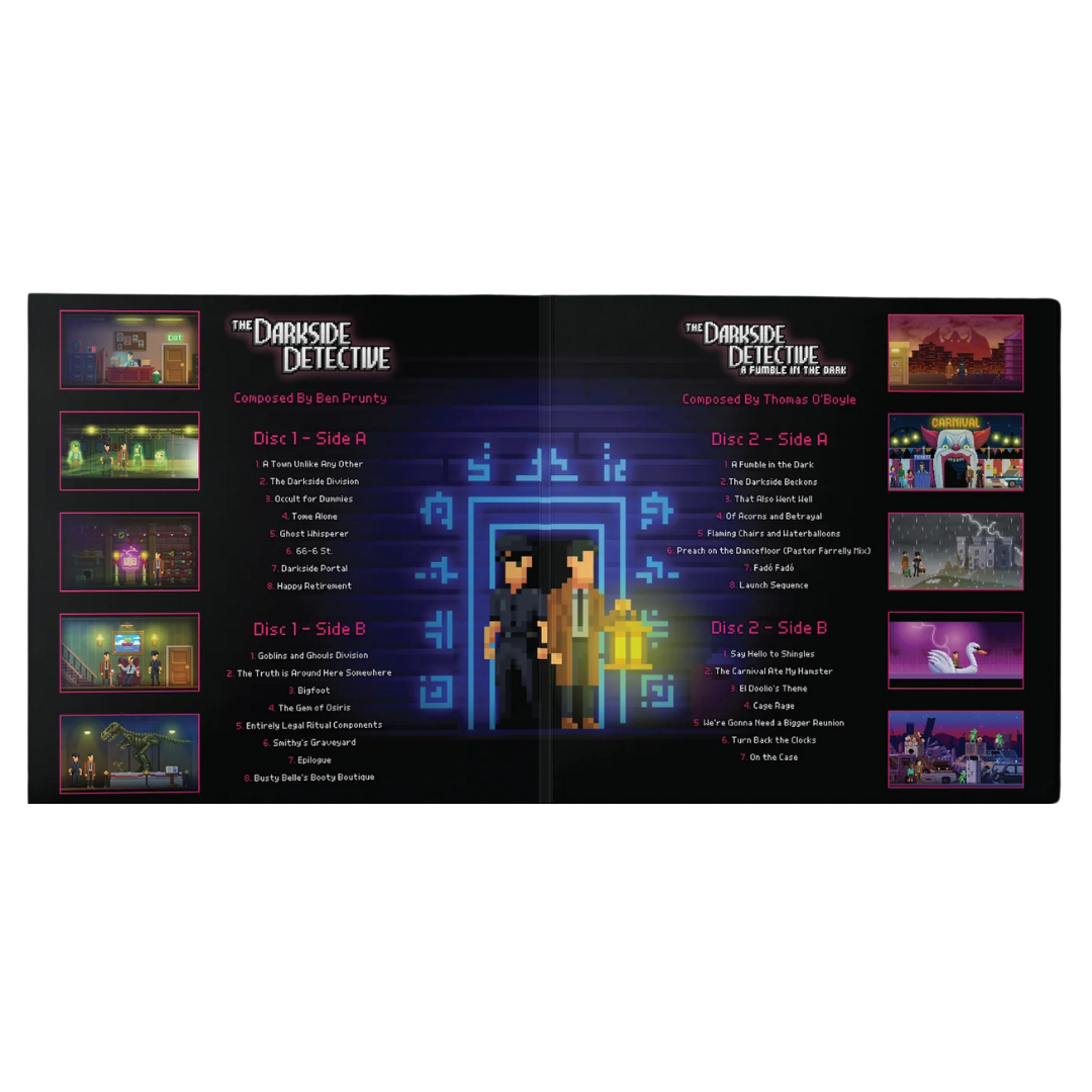 The Darkside Detective 1+2 Soundtrack Selections 2xLP