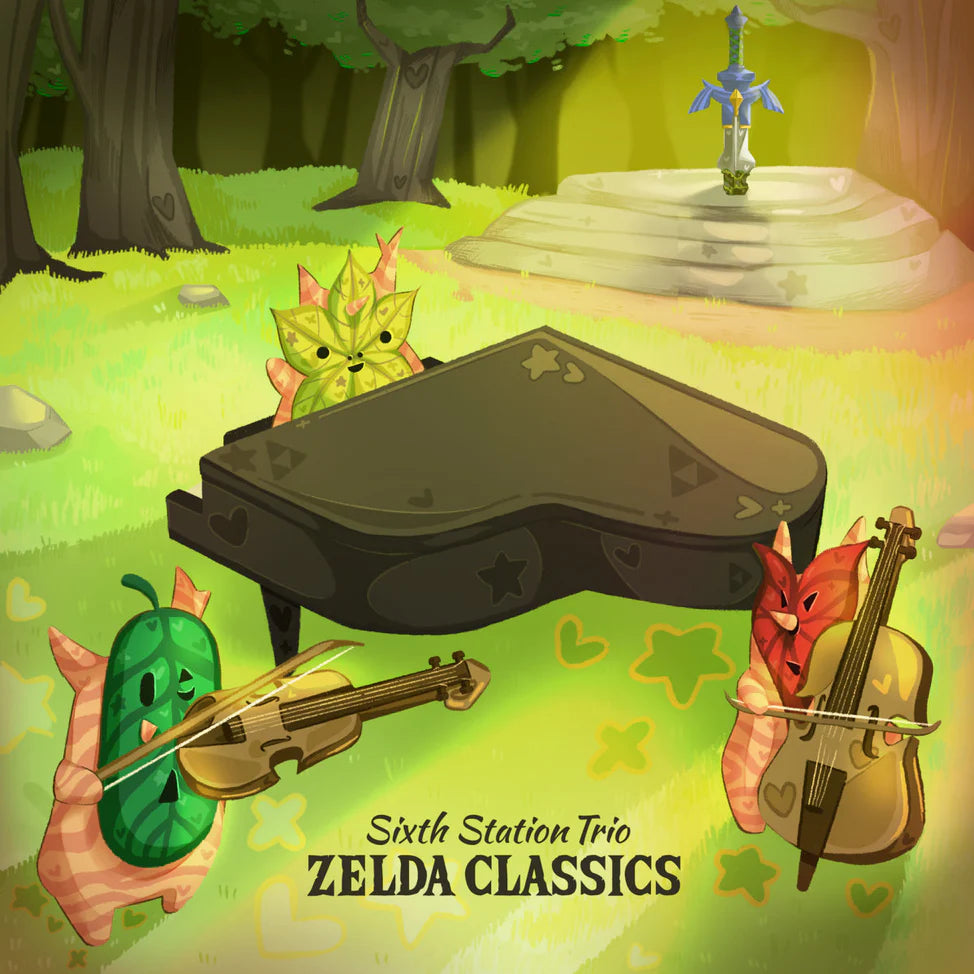 Zelda Classics – Piano, Cello, and Violin on vinyl