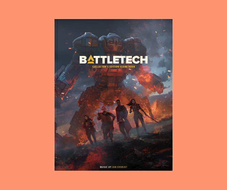 BattleTech Collector's Edition Score Book (Physical Sheet Music Book)
