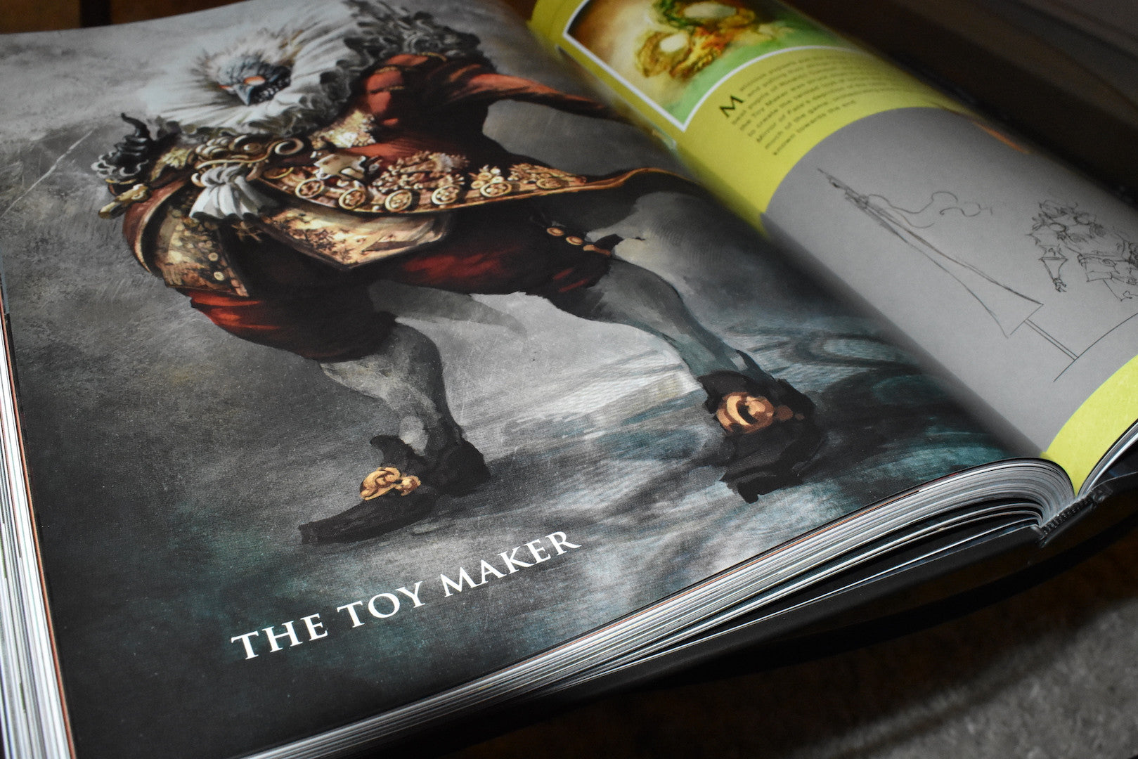 The toymaker art design