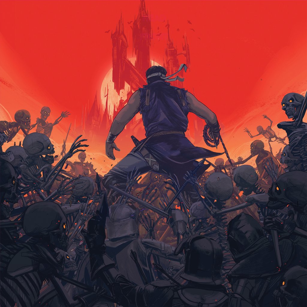 Castlevania X Rondo of Blood Vinyl Soundtrack front cover