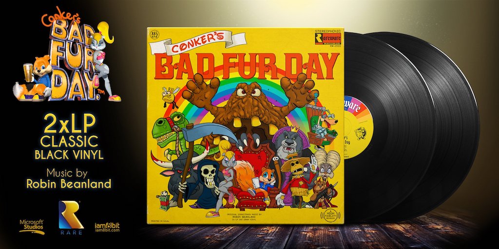 Conker's Bad Fur Day Album Cover