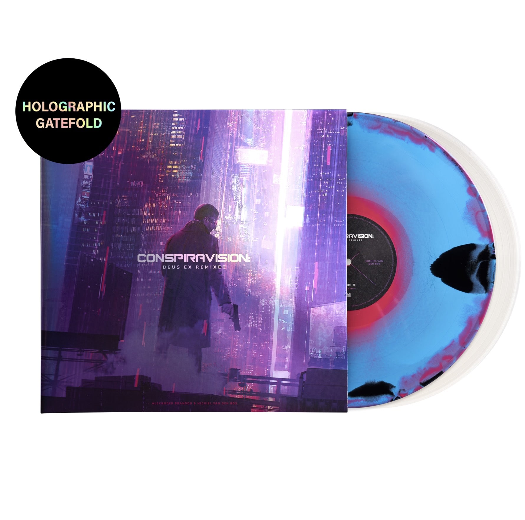 Conspiravision: Deus Ex Remixed 2xLP Vinyl Record