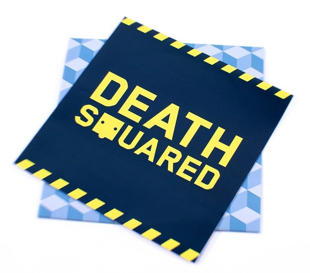 Death Squared Vinyl Record Soundtrack Gatefold art