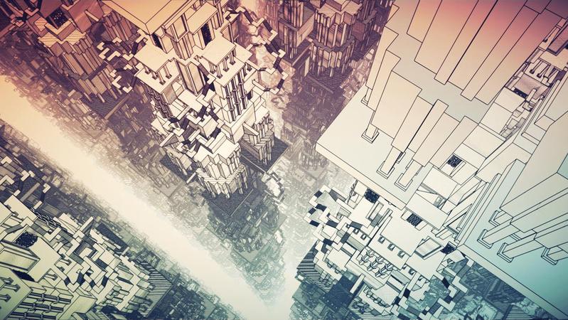 Infinite Architecture No. 1 (Manifold Garden) by William Chyr