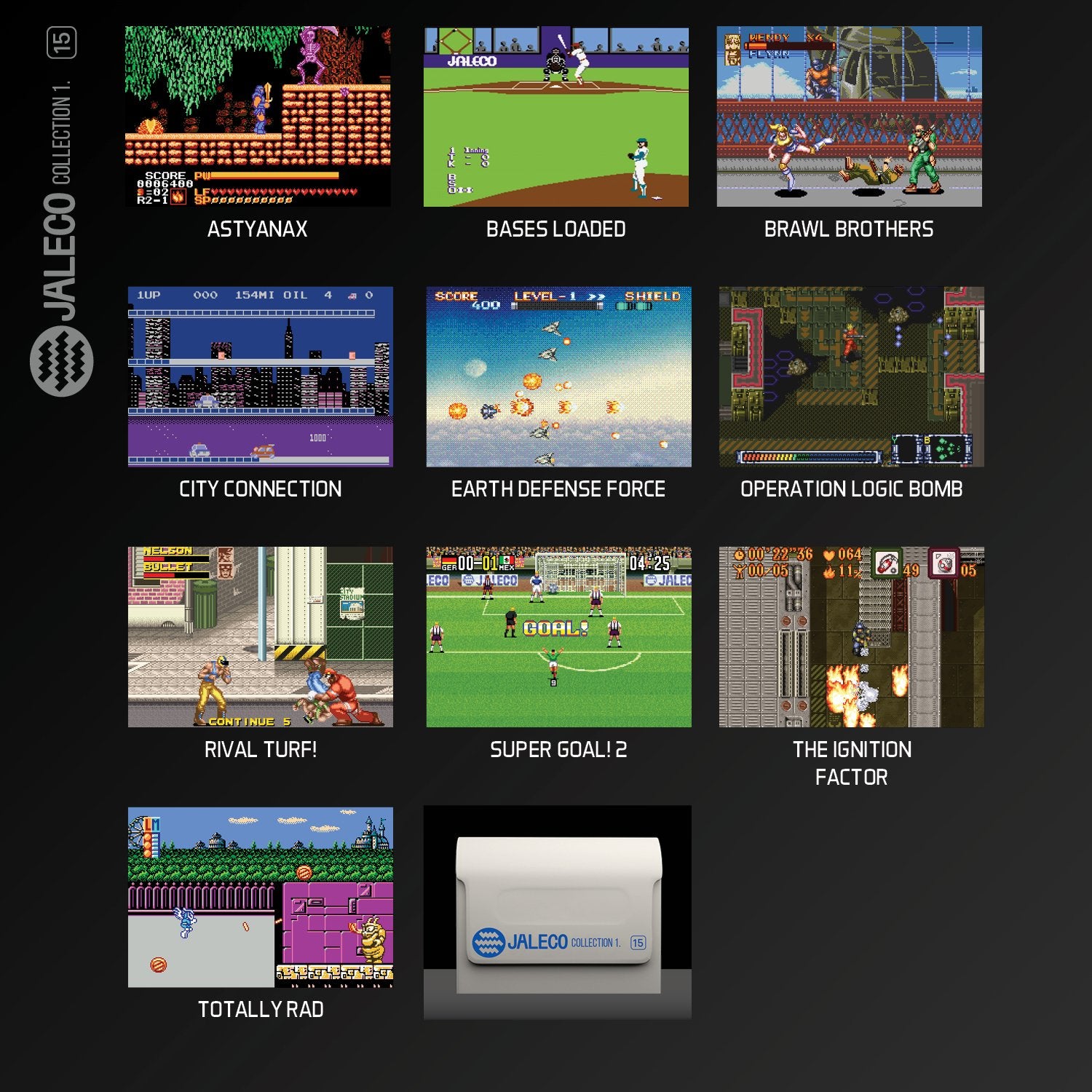Jaleco Collection 1 - Evercade Cartridge