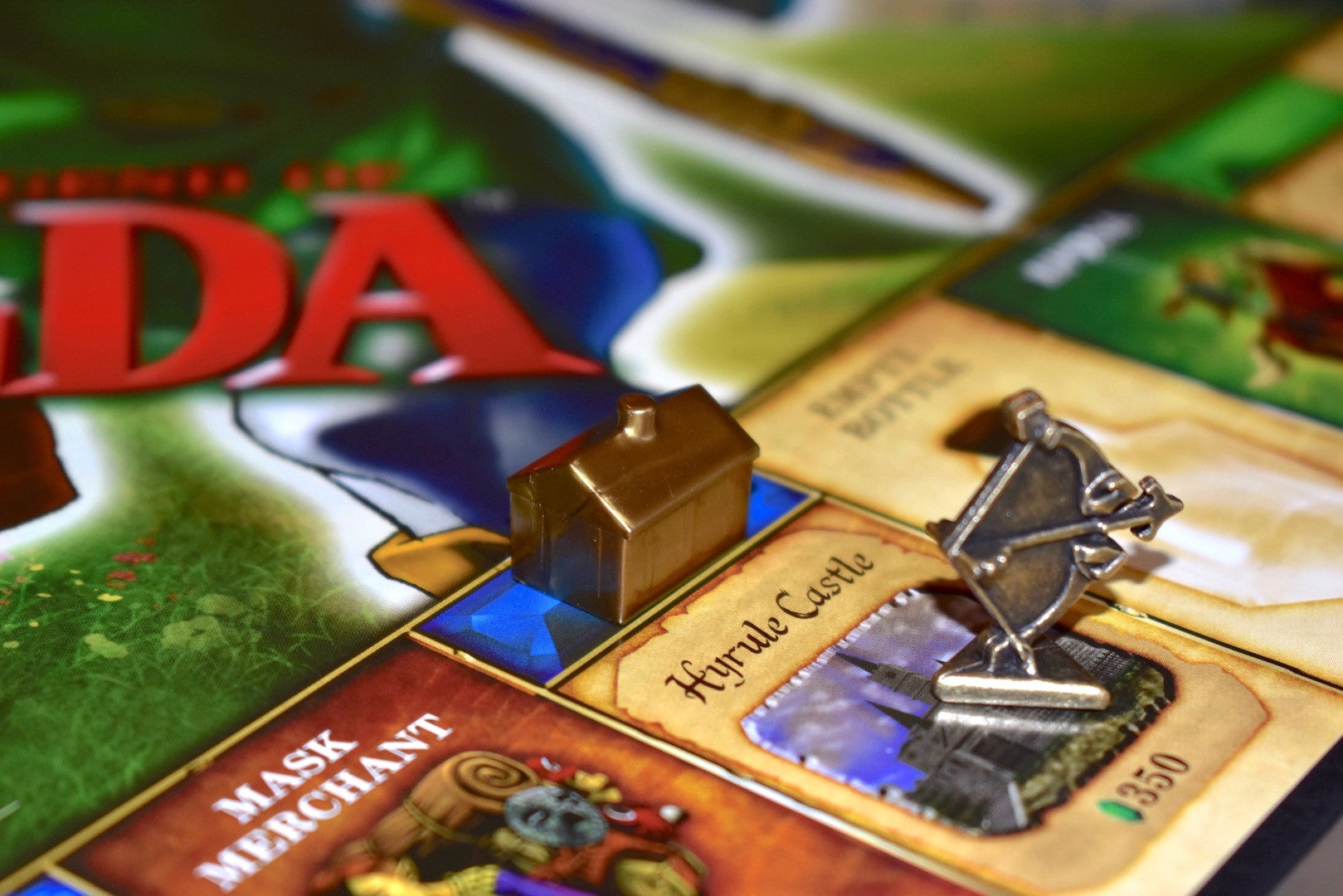 Hotel set up on Hyrule Castle space