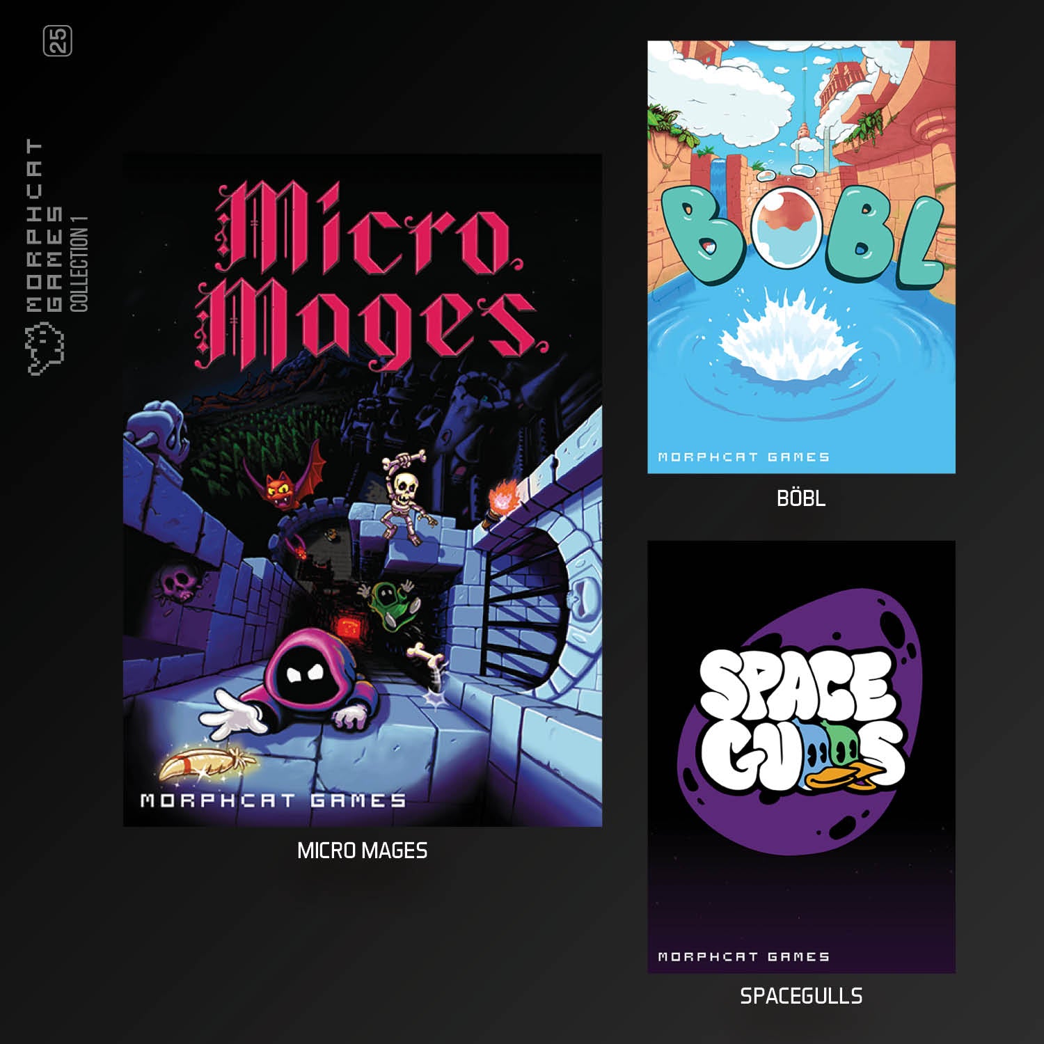 Morphcat Collection 1 - Evercade Cartridge
