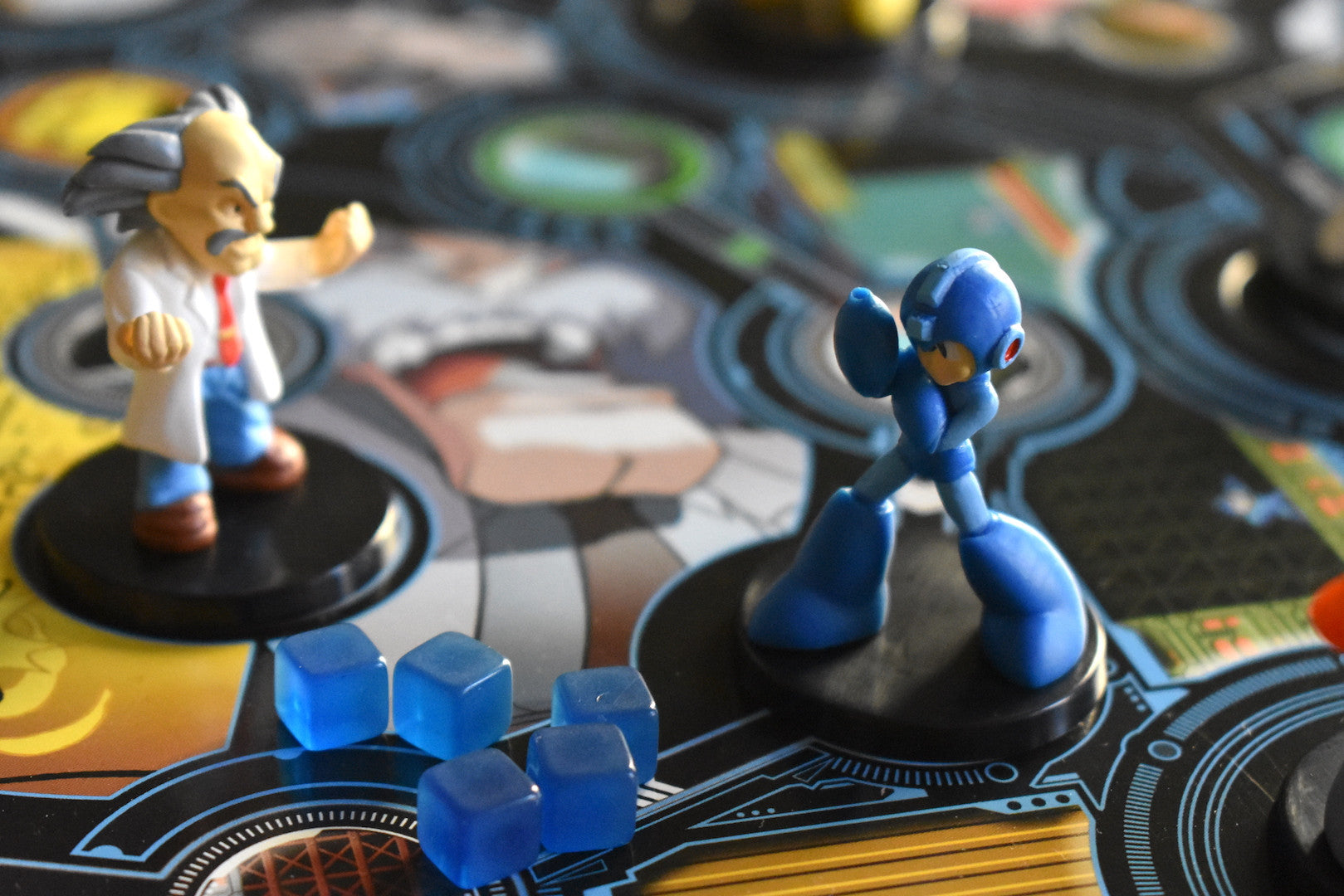 Mega Man board game dr wily versus mega man