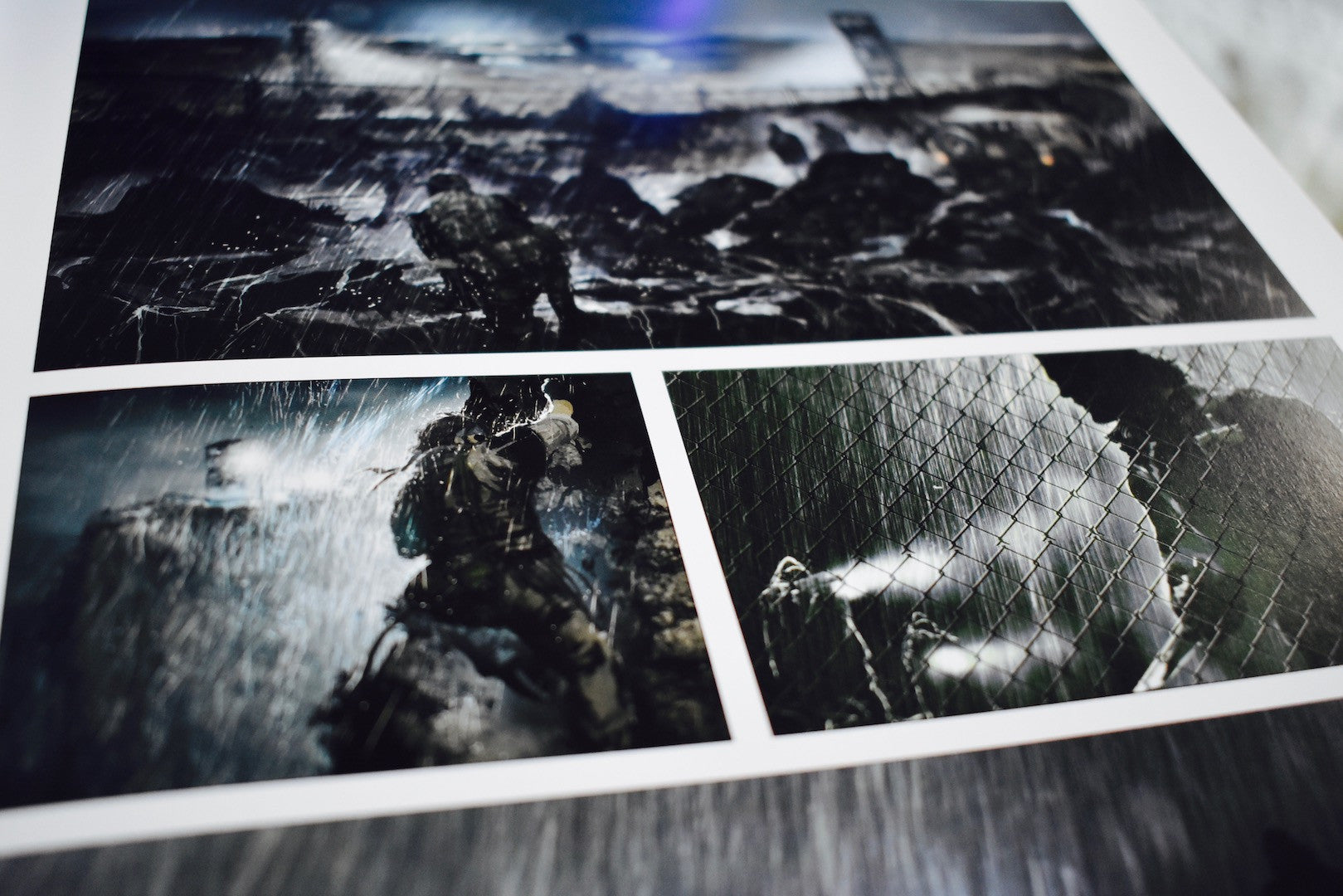 Metal Gear Solid V book Storyboard