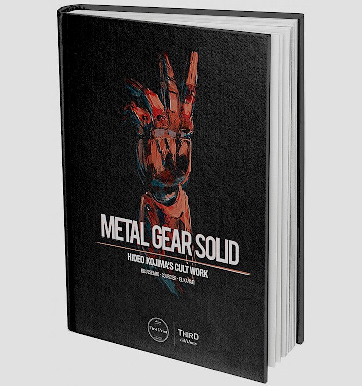 Metal Gear Solid Hideo Kojima's Cult Work Hardcover Book 