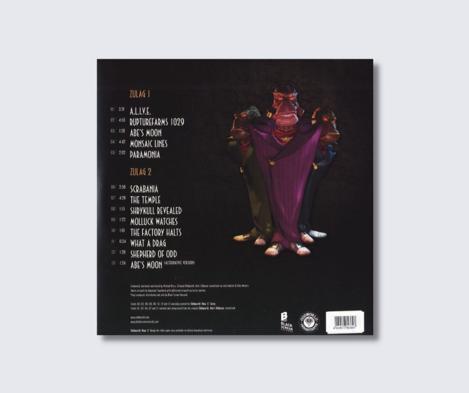 Oddworld: New 'n' Tasty Original Soundtrack LP
