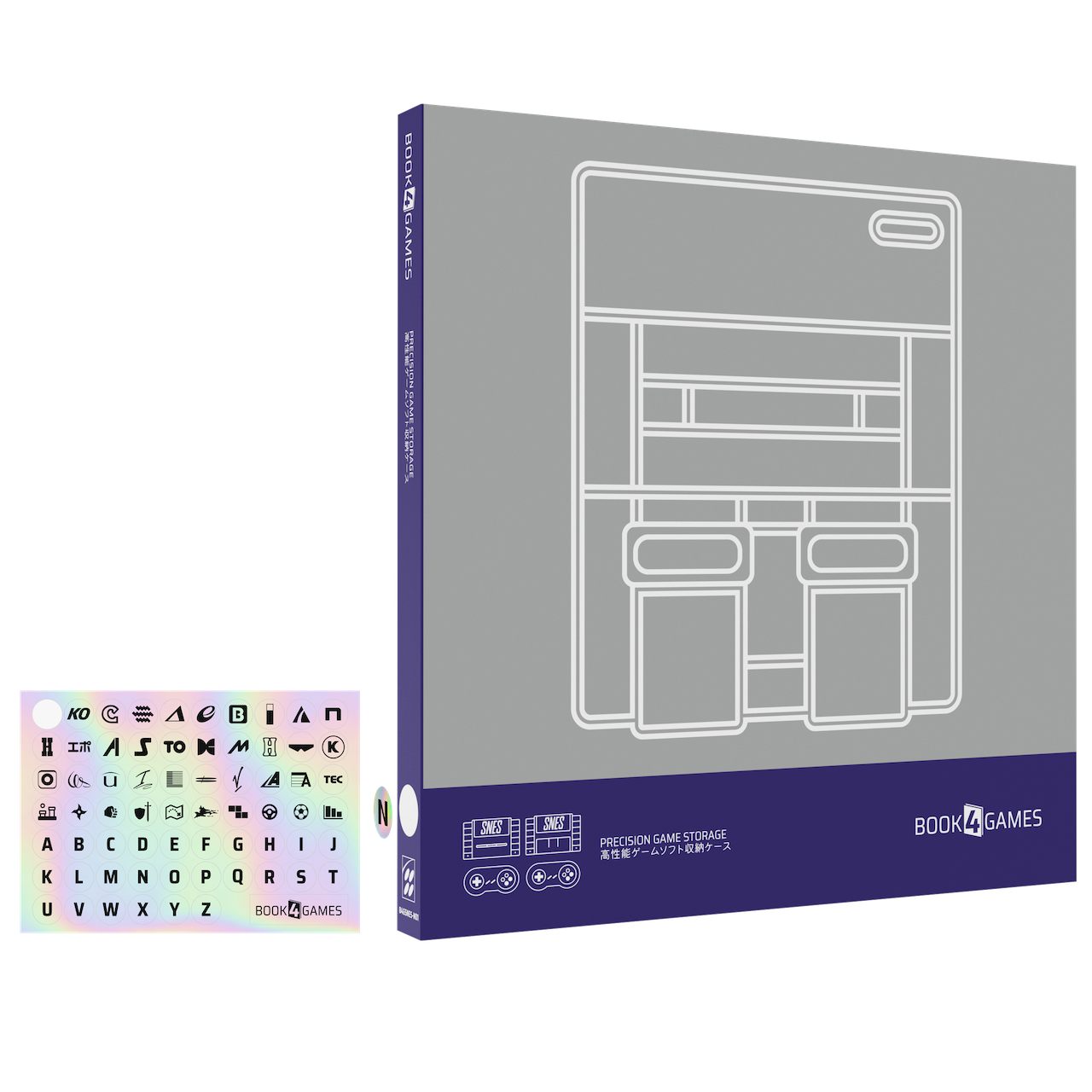 Precision Game Storage for SNES/Super Nintendo