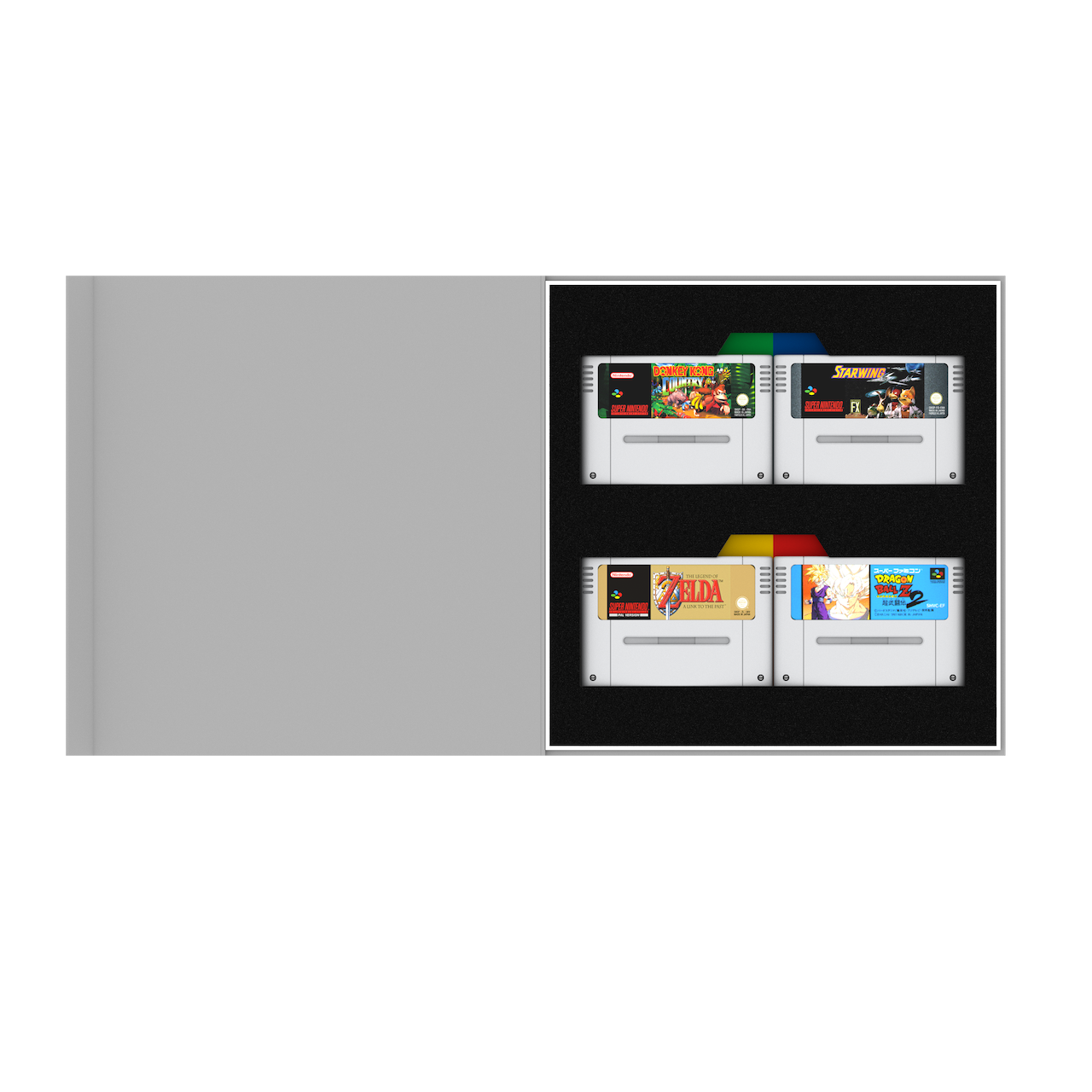 Precision Game Storage for Super Famicom/Super Nintendo