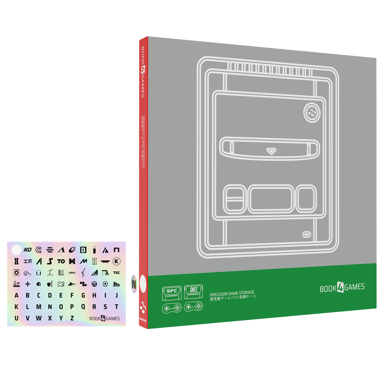Precision Game Storage for Super Famicom/Super Nintendo