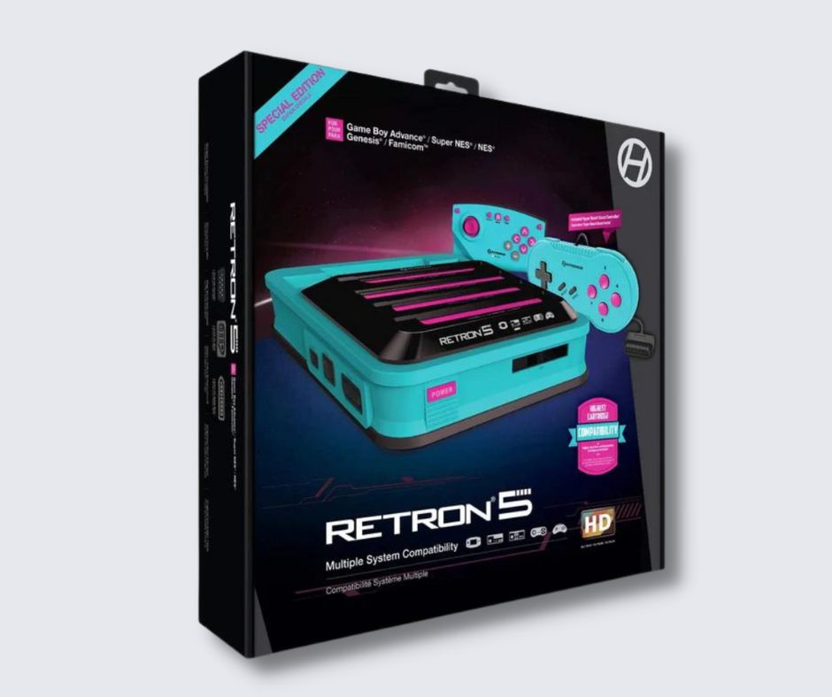 RetroN 5 HD Gaming Console Hyper Beach Special Edition
