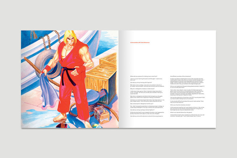 SF2 Soundtrack Art book
