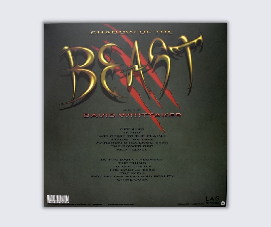 Shadow of the Beast Vinyl Record