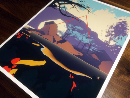 Shore Shape of the World Art Print