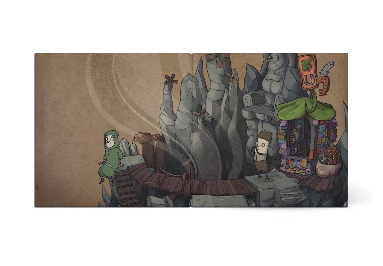 The Music of The Inner World (Official Soundtrack) gatefold art