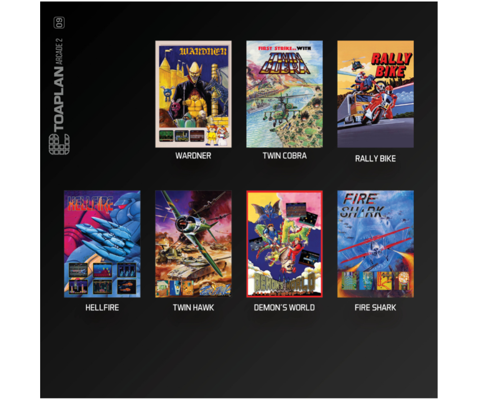 Toaplan Arcade Collection 2 - Evercade Cartridge