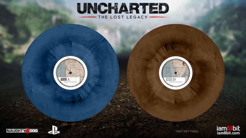 Uncharted Lost Legacy Coloured Vinyls