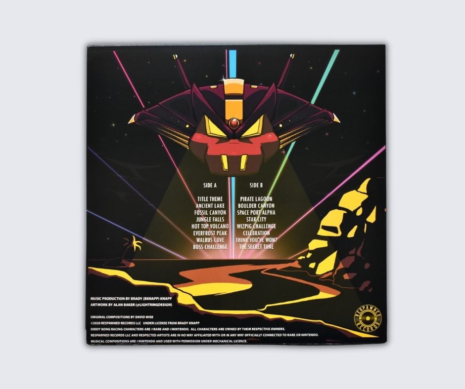 WIZPIG (Diddy Kong Racing Tribute) Vinyl Record